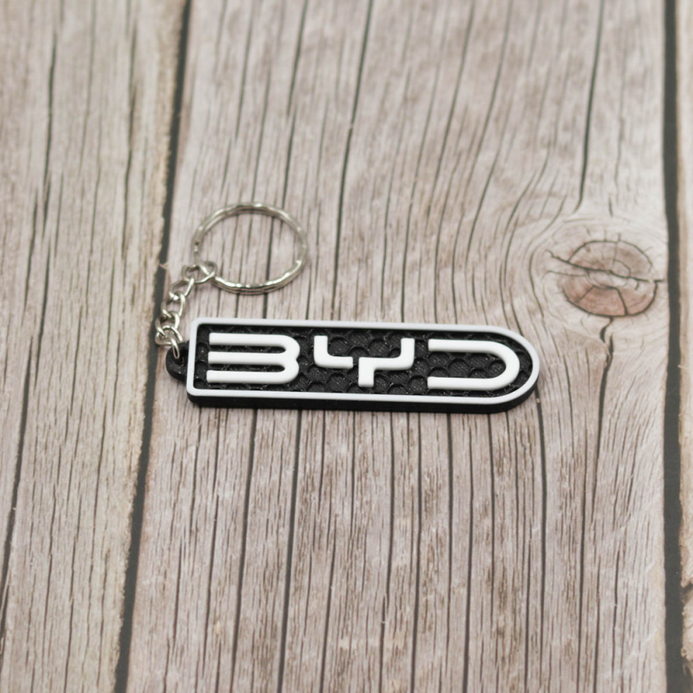 Μπρελόκ αυτοκινήτου 3D Printed μάρκας BYD