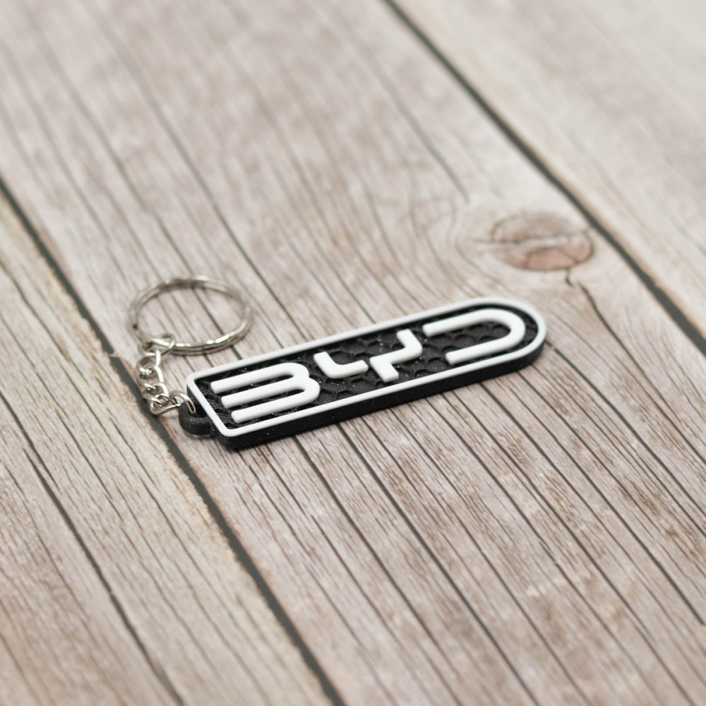 Μπρελόκ αυτοκινήτου 3D Printed μάρκας BYD