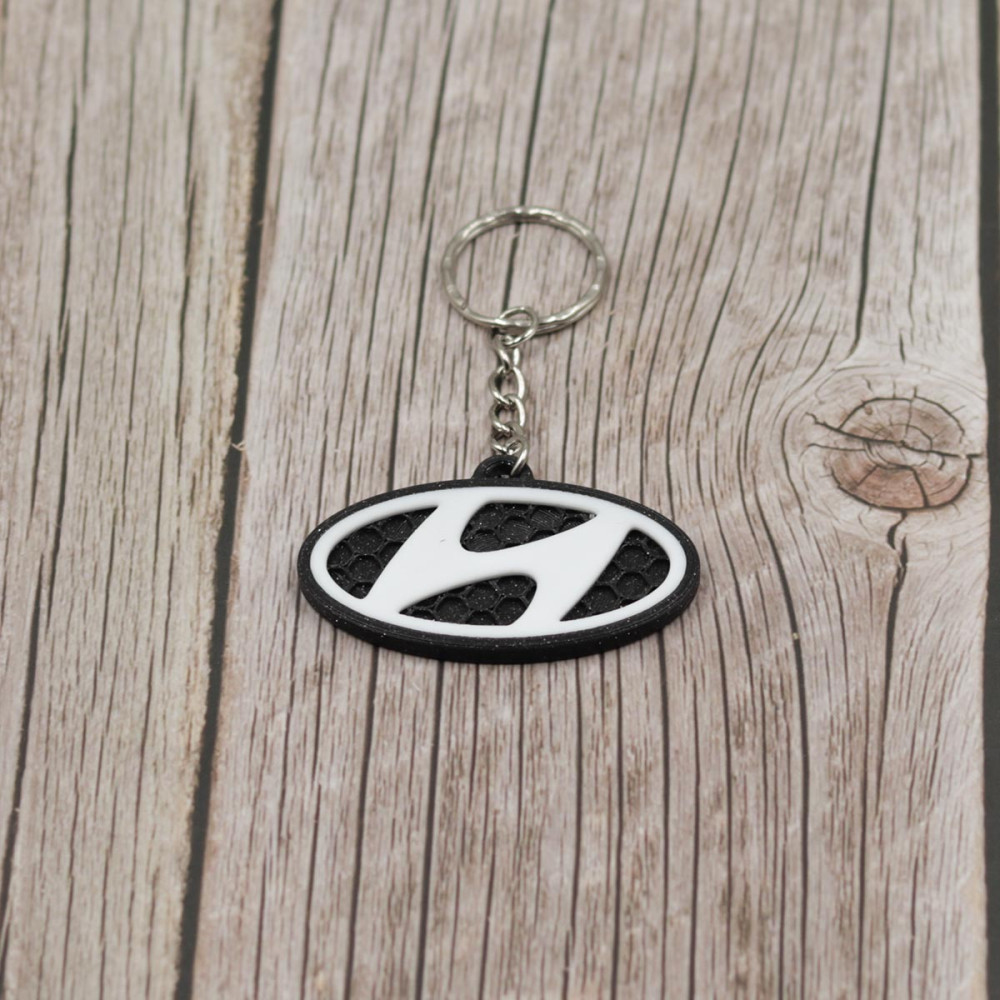 Μπρελόκ αυτοκινήτου 3D Printed μάρκας HYUNDAI