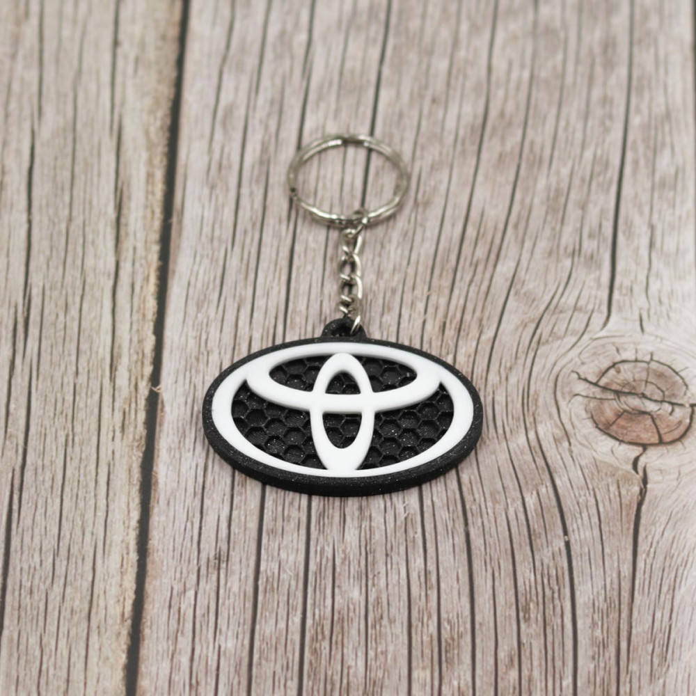 Μπρελόκ αυτοκινήτου 3D Printed μάρκας TOYOTA