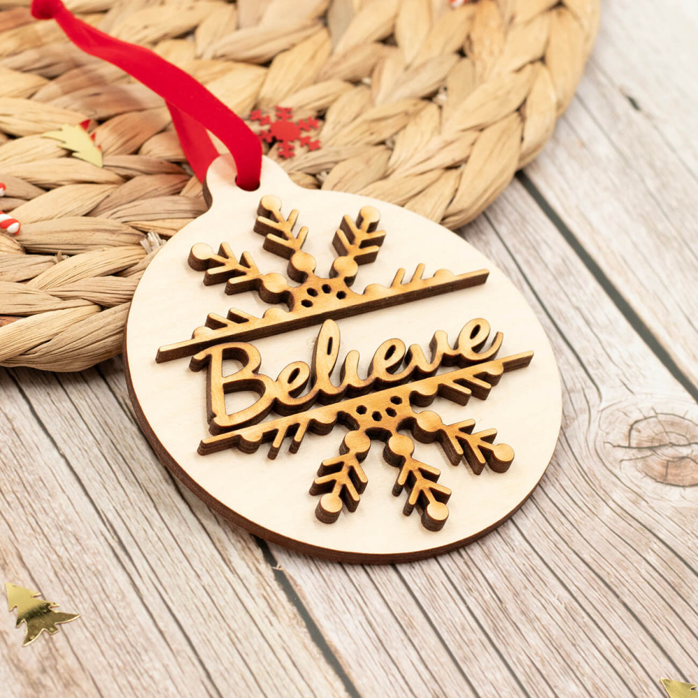 3D Στολίδι believe
