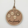 Ξύλινη Μπάλα Our Family, 10 εκατοστά
