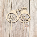 Cake topper Mr and Mrs, χειροπέδες