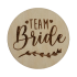 Team bride αξεσουαρ, υφασμάτινη κρεμάστρα