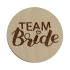 Team bride αξεσουαρ, υφασμάτινη κρεμάστρα
