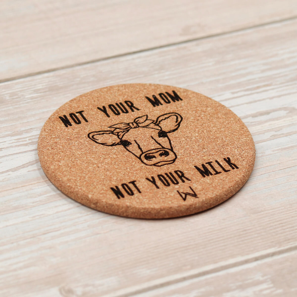 Σουβέρ από φελλό, Cow - Not Your Mom