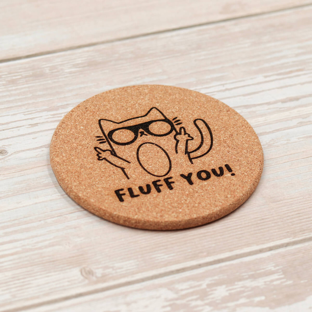 Σουβέρ από φελλό, Fluff you