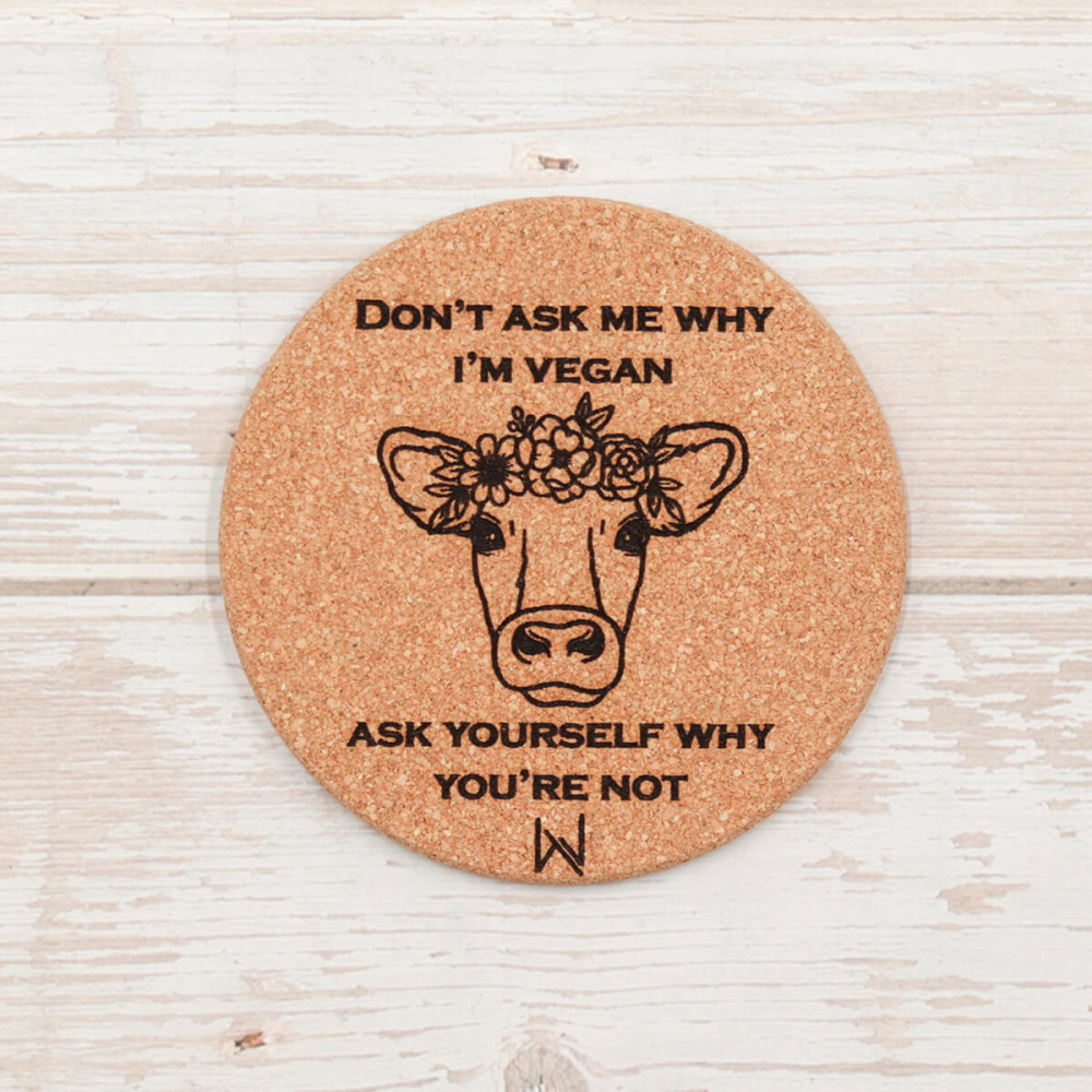 Σουβέρ από φελλό, Vegan Cow