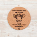 Σουβέρ από φελλό, Vegan Cow