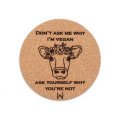 Σουβέρ από φελλό, Vegan Cow