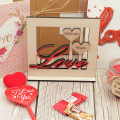Δώρο Αγίου Βαλεντίνου, Καδράκι, Μπαλόνι love, Κερί, Στυλό