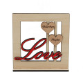 Ξύλινο καδράκι για ζευγάρι, Love