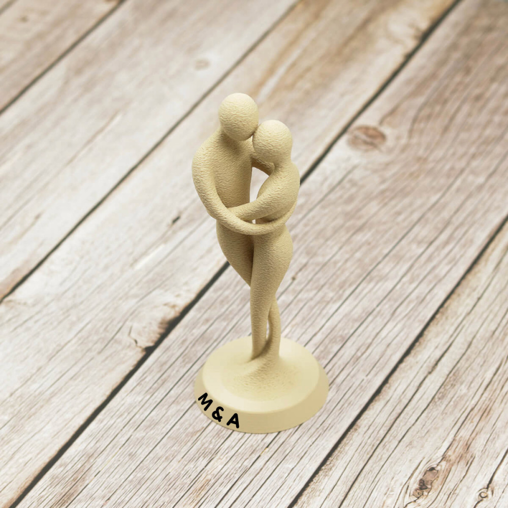 Φιγούρα Ζευγάρι Αγκαλιά– 3D Printed