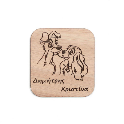 Μαγνητάκι Λαίδη και Αλήτης