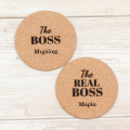Σετ σουβέρ The Boss - The Real Boss