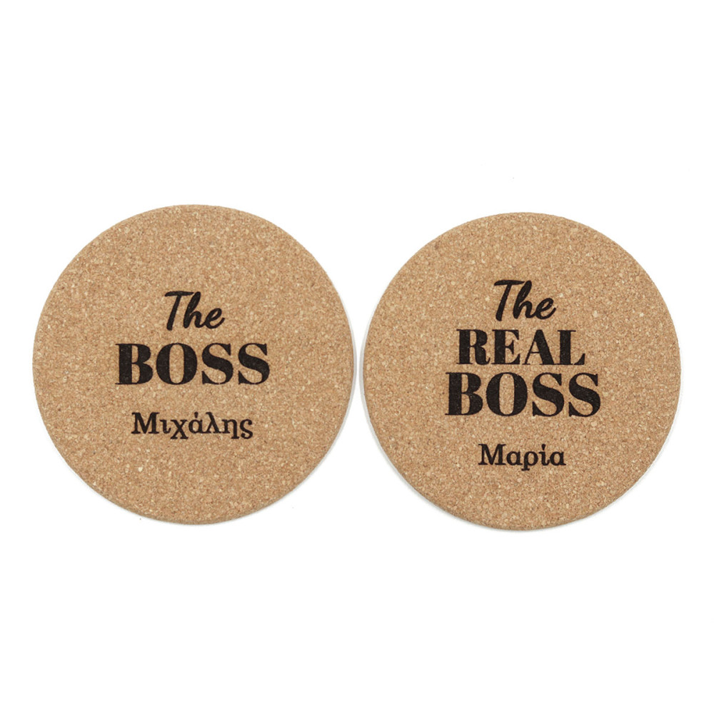 Σετ σουβέρ The Boss - The Real Boss